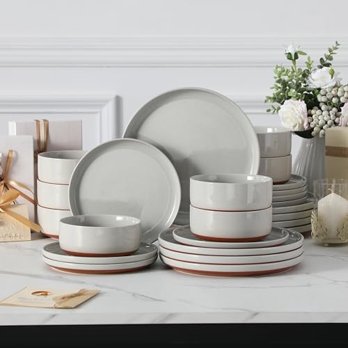 Plates and Bowls Sets (24 Count)