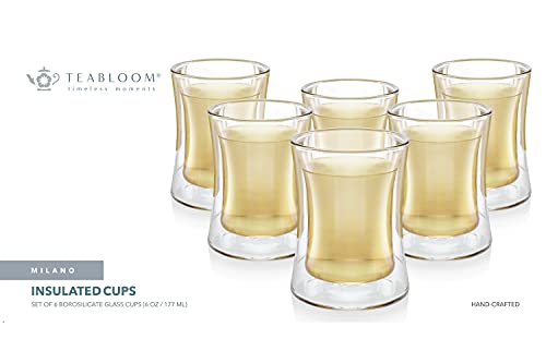 Modern Insulated Turkish Tea Glasses