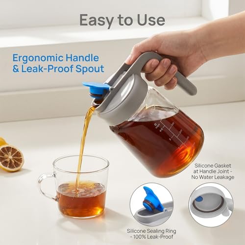 Cold Brew Coffee Maker (（Gray 32oz))