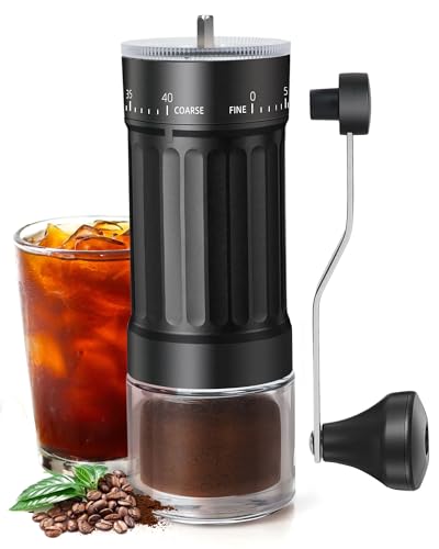 Manual Coffee Grinder With Ceramics Burr For Espresso