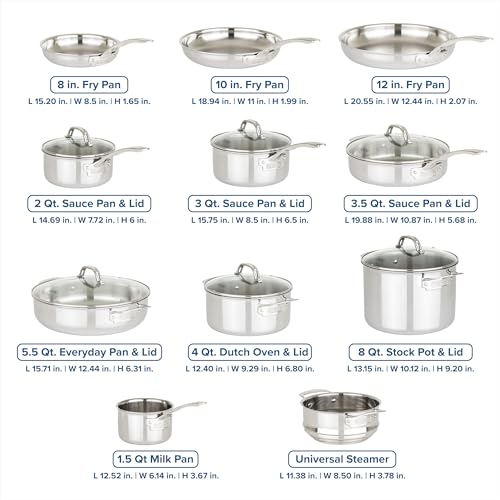 3 Ply Pots and Pans Set