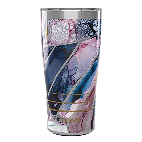 Traveler Inkreel Butterfly Wing Triple Walled Insulated Tumbler Travel Cup Keeps Drinks Cold & Hot (Inkreel - Butterfly Wing / 20oz Traveler with Slider Lid)