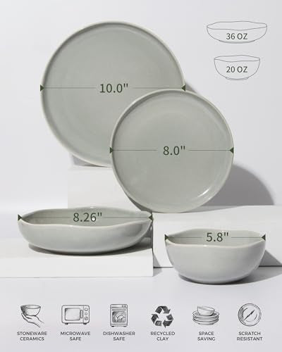 Ceramic Dinnerware Sets for 4