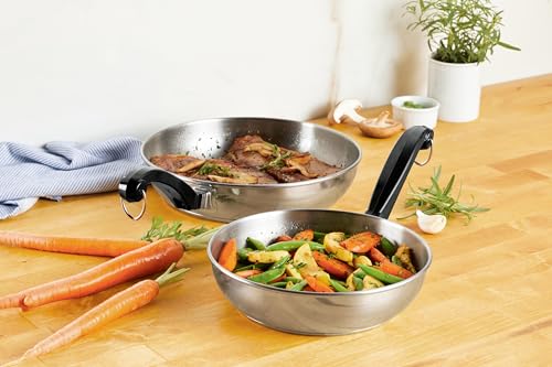 Classic Series Stainless Steel Frying Pan Set
