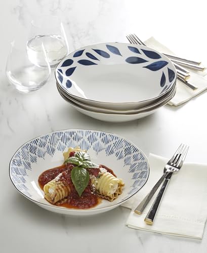 897257 Blue Bay Dinner Bowls (Dinner Bowls, Assorted, Set of 4)