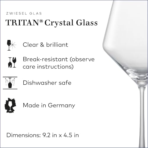 ZWIESEL GLAS Pure Burgundy Red Wine Glass (6 Count)
