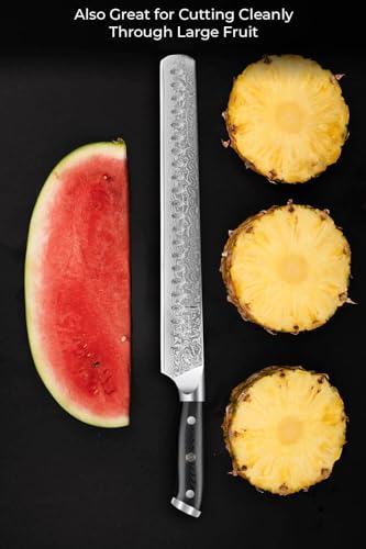 SENKEN 12" Damascus Steel Brisket Knife