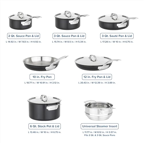 3 Ply Pots and Pans Set