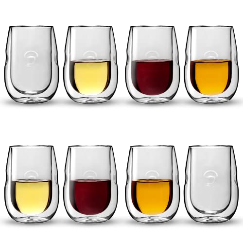 Moderna Artisan Series Double Wall Insulated Wine Glasses