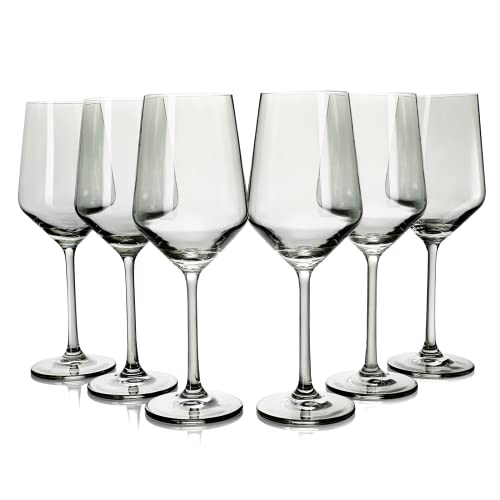 Colored Wine Glass Set (6 Count)