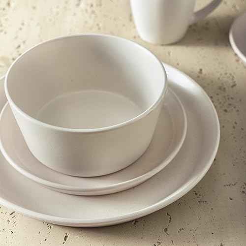 Albie 32 Piece Dinnerware Set Stoneware (32 Count)