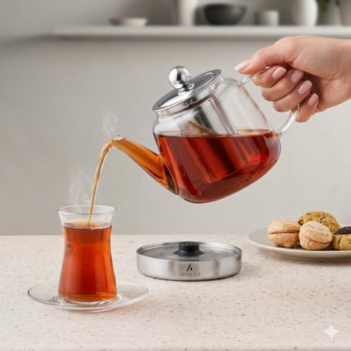 Borosilicate Glass Teapot Set