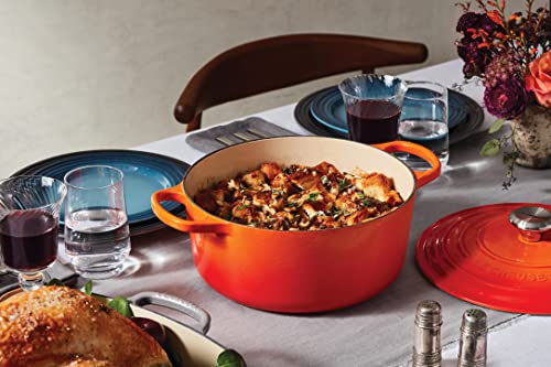Enameled Cast Iron Round Dutch Oven