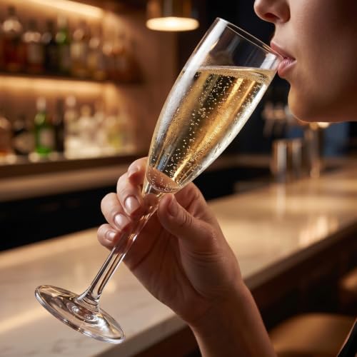 European Style Unbreakable Tritan Acrylic Champagne Flutes Glasses