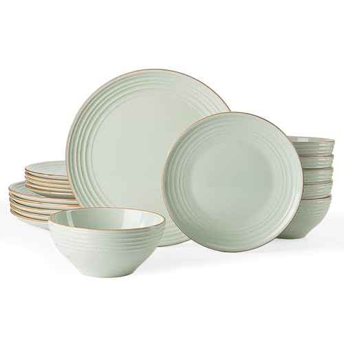 Jupiter Stoneware Dinnerware Sets (18 Count)