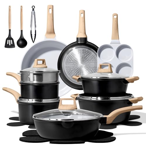 21pcs Ceramic Cookware Set
