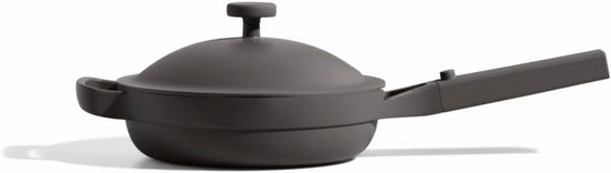 Our Place Mini Always Pan 2.0-8.5” (1.2 Qt) Nonstick, Toxin-Free Ceramic Cookware | Patented 10-in-1 Aluminum Frying & Sauté Pan | Safe for Oven, Induction & All Cooktops up to 450°F | Char - Nestoria