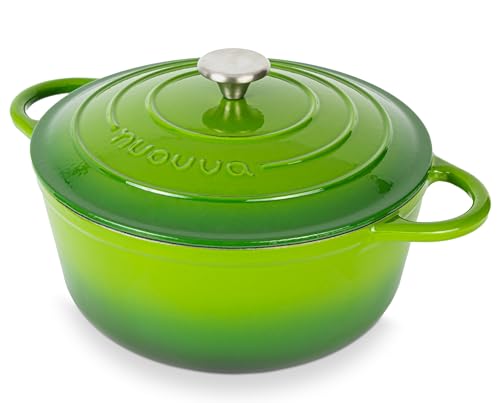 Enamelled Cast Iron Dutch Oven Pot with Lid