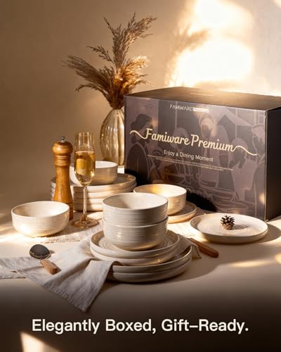 Stoneware Dinnerware Sets for 6 (18 Count)