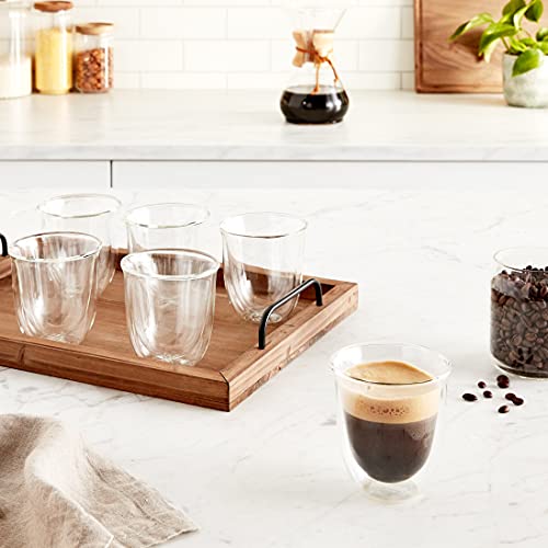 America 5513296661 Creamy Collection Double Walled Thermo Cappuccino Glasses (s/6 cappuccino glasses)