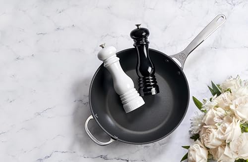 Salt and Pepper Mill Set (Large / Black/White)