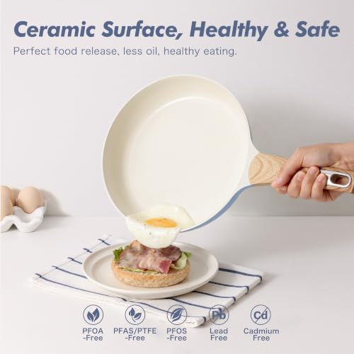 Ceramic Pots and Pans Set Nonstick