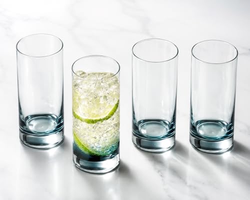 12.5oz Highball Drinking Glasses (4 Count)