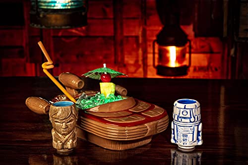 Geeki Tikis Star Wars Landspeeder Punch Bowl with Luke and R2