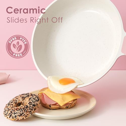 Nonstick Ceramic Cookware Set Large 13
