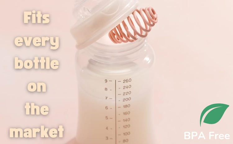 Bottle Whisk Eliminate Clumps and Reduce Bubbles (2 Count)
