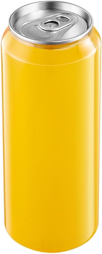 16.9OZ(500ml) Disposable Juice Bottles 100 Pack - Plastic Sealable Can Cups with Lids for Boba, Smoothie, Drinking, Clear Beverage Container with Easy Open Lids