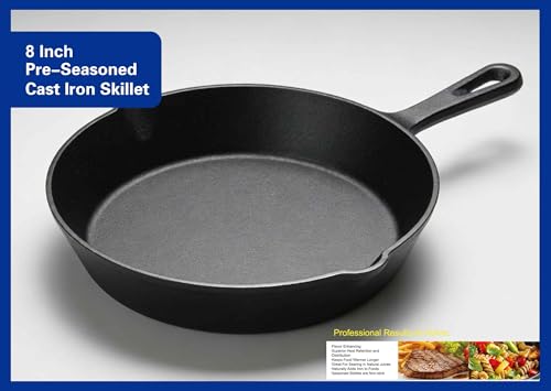 Pre Seasoned Cast Iron Skillet