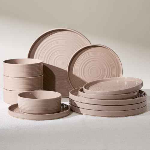 Stoneware Dinnerware Sets (12 Count)