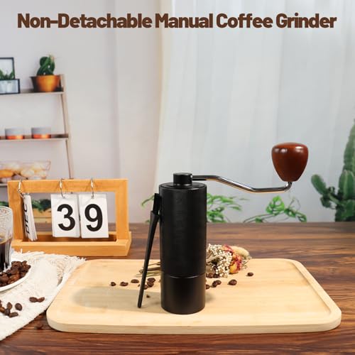 Manual Coffee Grinder Gift Box Non (Non-detachable / Black)