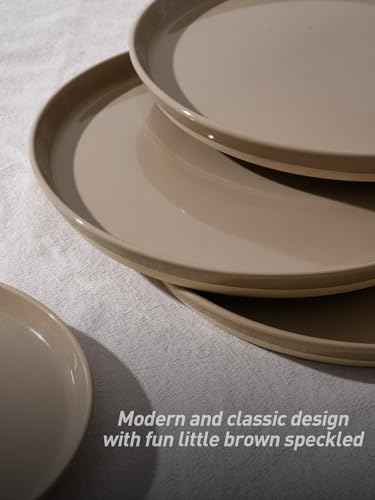 Saturn Stoneware Dinnerware Set with Pasta Bowl (16 Count)