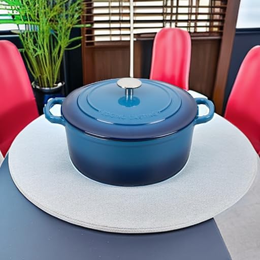 Enameled Cast Iron Dutch Oven Pot with Lid