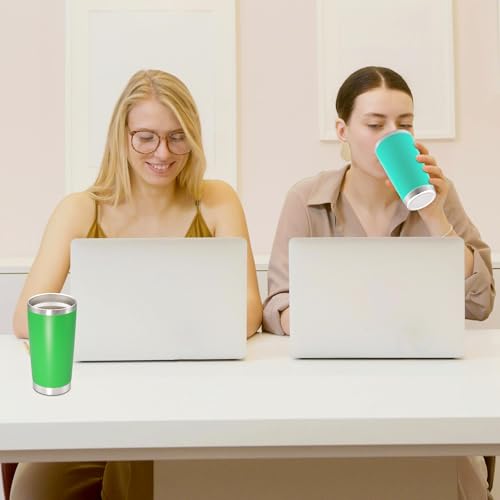20 oz Tumbler Insulated Tumblers Stainless Steel Coffee Mug (Light Blue)
