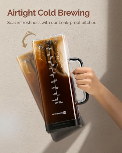 Cold Brew Coffee Maker (Black / 64 oz)