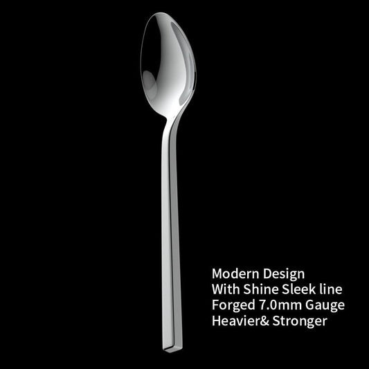 Cube 65 Piece Forged Stainless Steel Flatware Set Cutlery Set with Utensil (12 Count)
