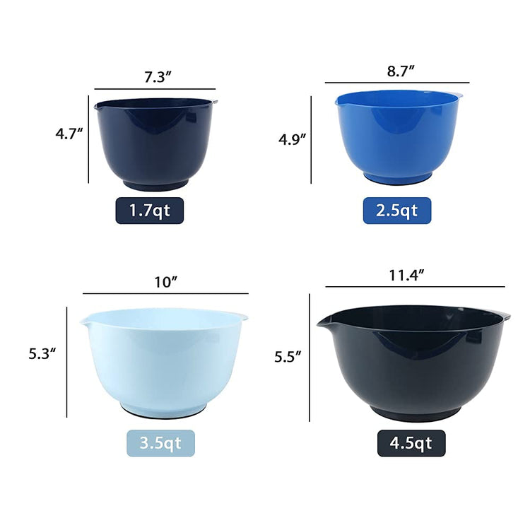 Classic Mixing Bowls Set of 4