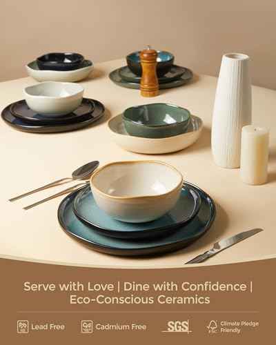 Large Holiday Dinnerware Sets for 8