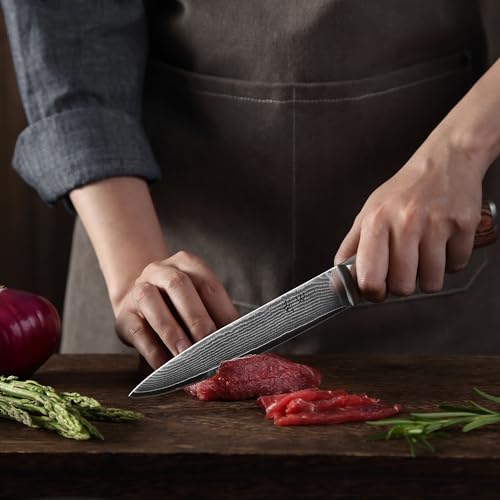 EDIB Acacia Knife Block Set (4 Count)