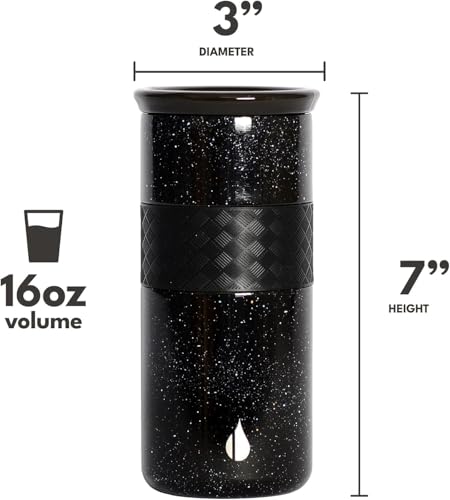 Artisan 16oz Triple (16 Ounces / Black Speckle)