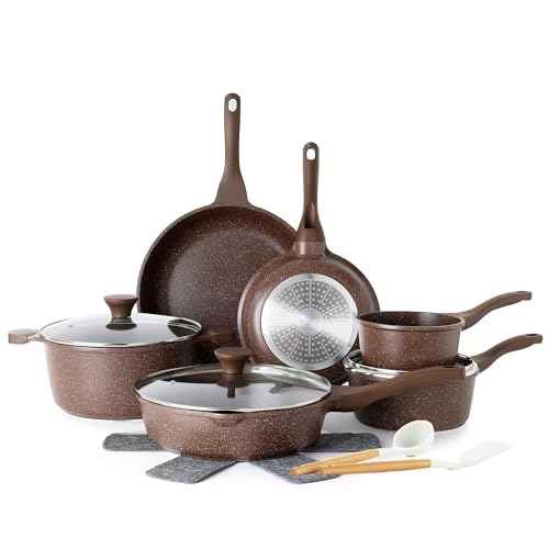 16Pcs Pots and Pans Set Non Stick