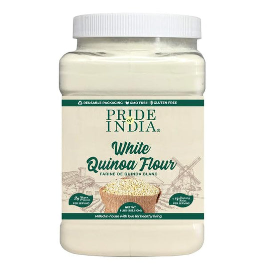 PACK of 6 White Bolivian Quinoa Flour 1 lbs (96 Ounce)