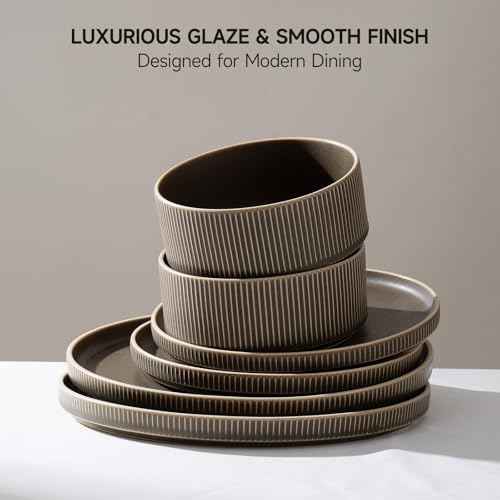 Stoneware Dinnerware Sets for 4 (12 Count)