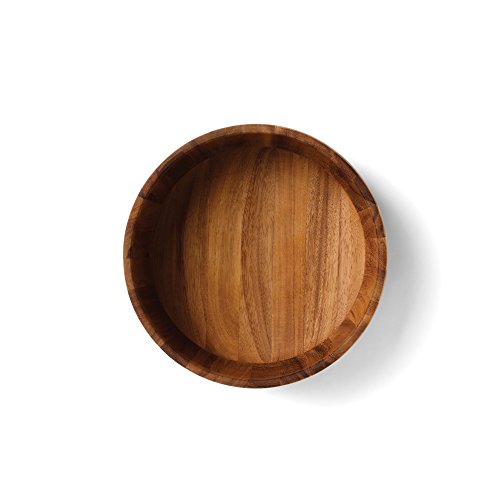 Acacia Wood Salad Bowl (12.5" Tulip Salad Bowl)