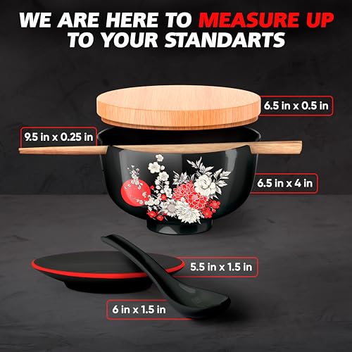 Ramen Bowl Set of 4