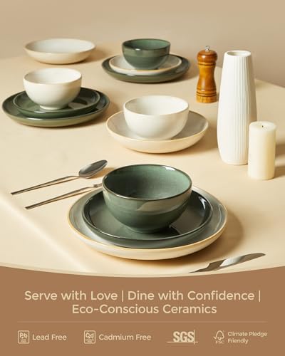 Plates and Bowls Sets for 8