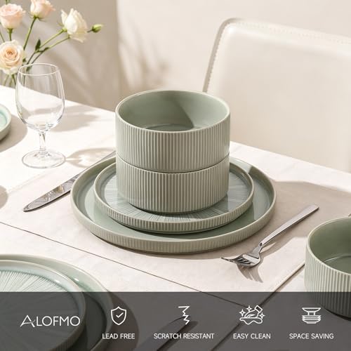 Stoneware Dinnerware Sets for 4 (12 Count)